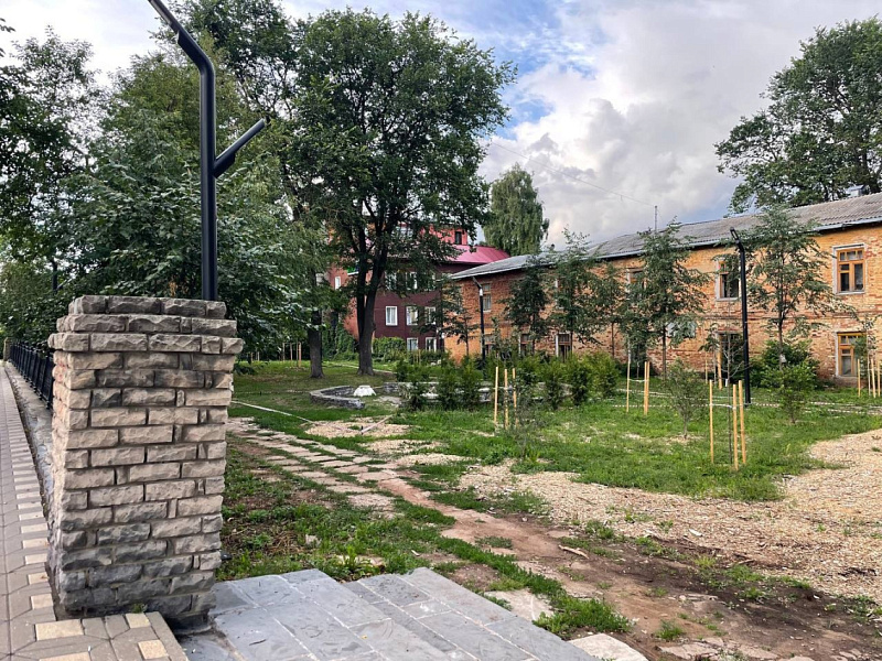 В Кирове закрыли вход в сквер Художников