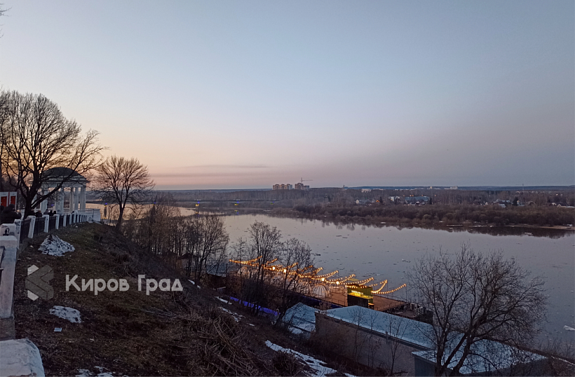 Рекордного подъёма воды в Вятке не предвидится
