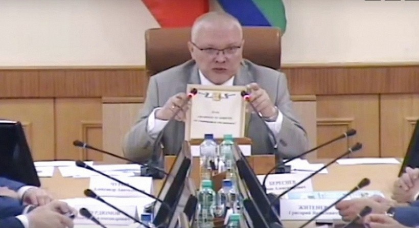 Александр Соколов: Буду вручать министрам, которые не выполнили мое поручение, антиграмоту