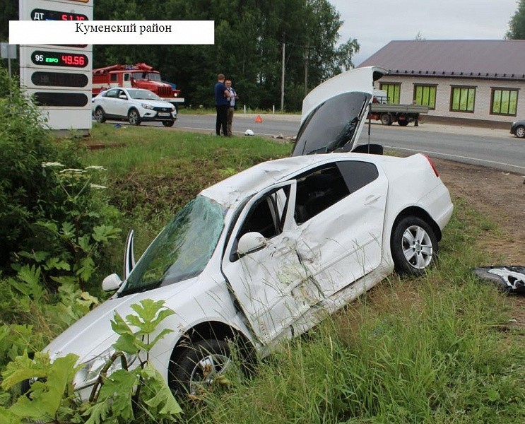 2 человека погибли в аварии в Куменском районе