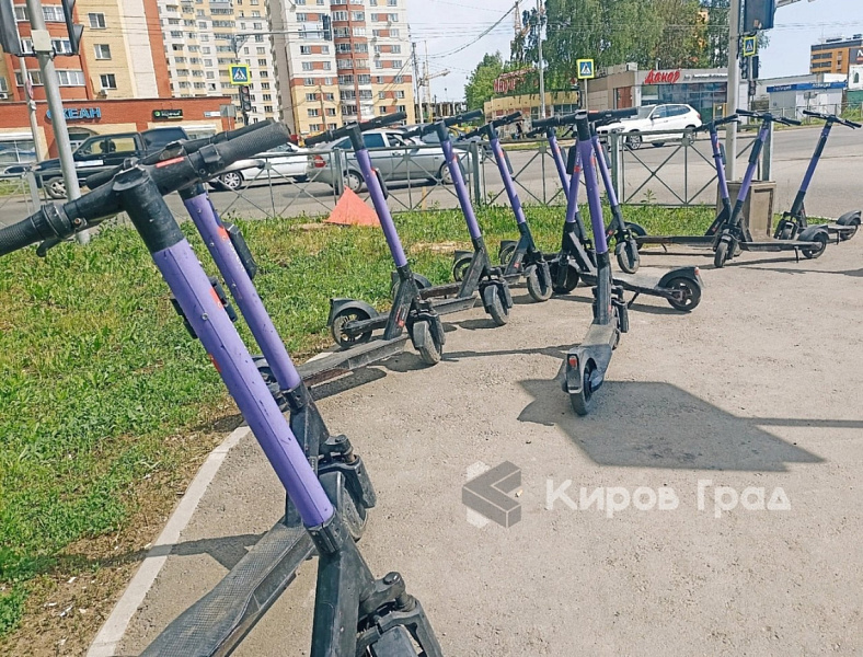 Арендаторами самокатов в Кирове занялись следователи
