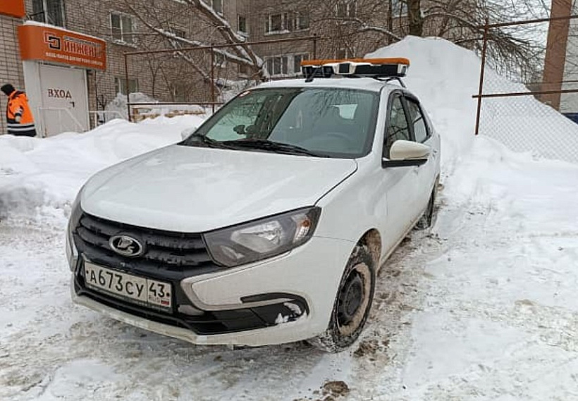 На дороги Кирова вышли патрульные машины с встроенной системой фиксации нарушений