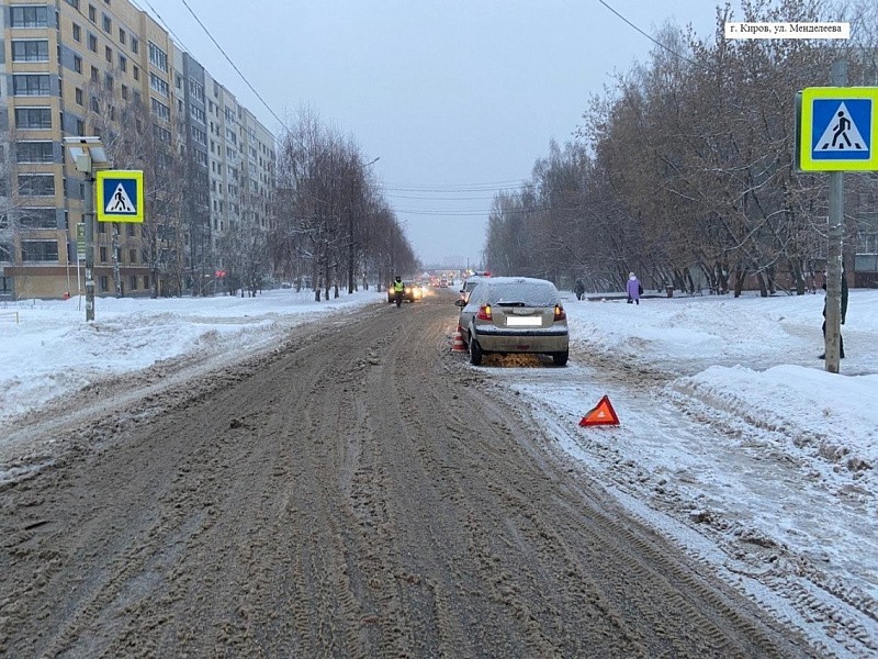 11-летний мальчик получил травмы в ДТП в Кирове