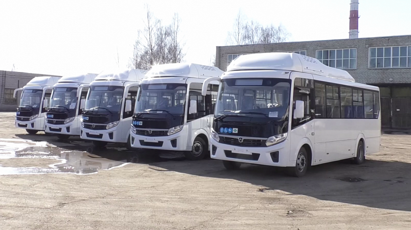 В Киров пришли 10 новых автобусов