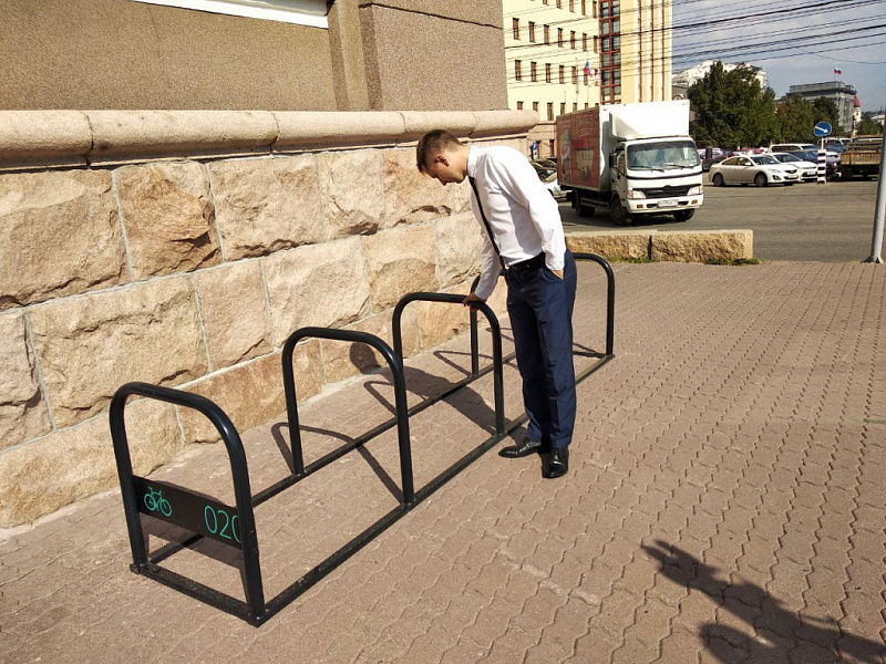 В Кирове хотят запретить неудобные велопарковки