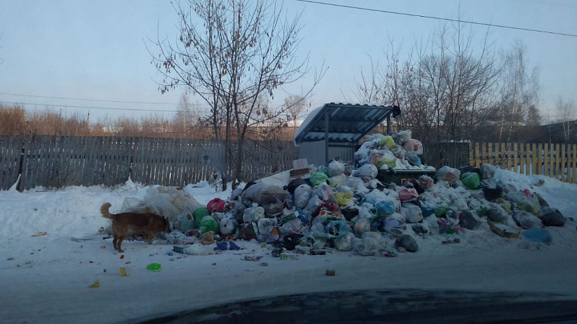 Завалы мусора в Кирове - расплата за низкий тариф