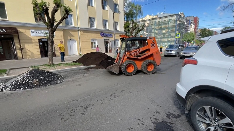 В Кирове уберут строительный мусор на всех ремонтируемых участках