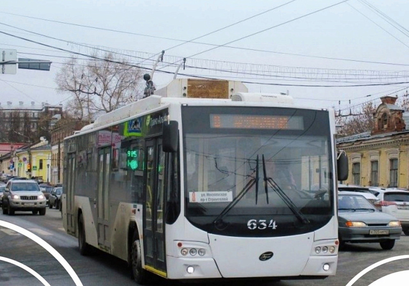Троллейбус №8 в Кирове временно изменил маршрут
