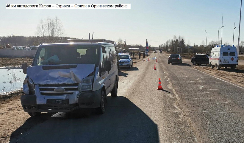В Кировской области пять человек пострадали в дорожной аварии