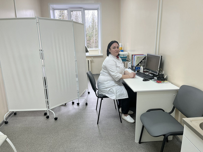 Нацпроект «Здравоохранение» обновил поликлинику для жителей Мурашинского района