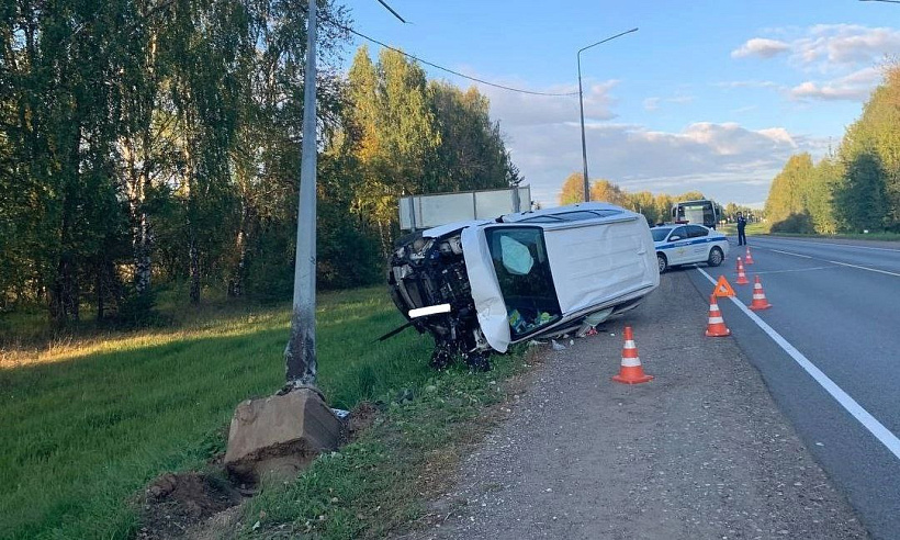 На Победиловском тракте в ДТП пострадал ребенок