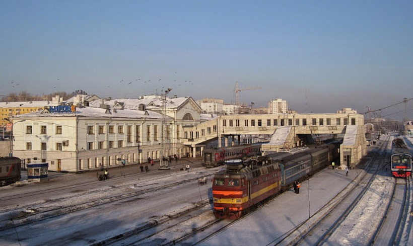 Поезд киров санкт петербург