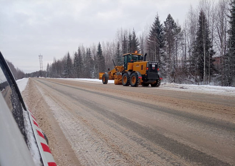 Дорожные службы Кировской области работают в круглосуточном режиме