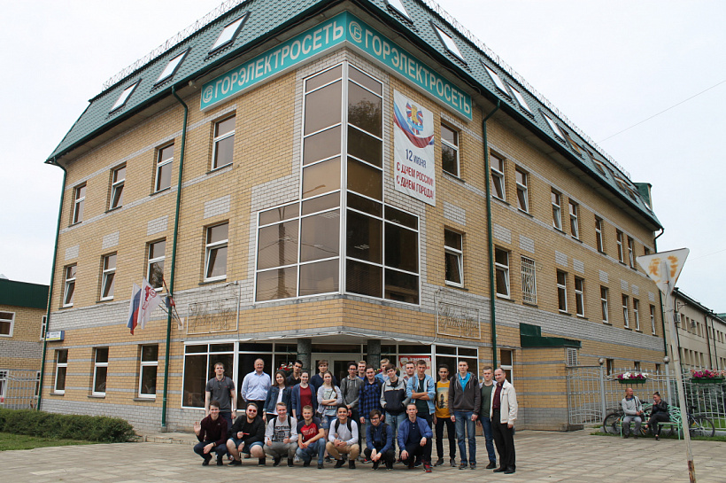 Студенты второго курса ВятГУ побывали с экскурсией в АО «Горэлектросеть»