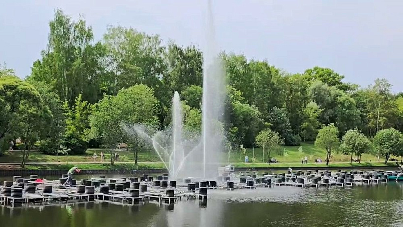 Новый фонтан в Кирове подготовили к зиме